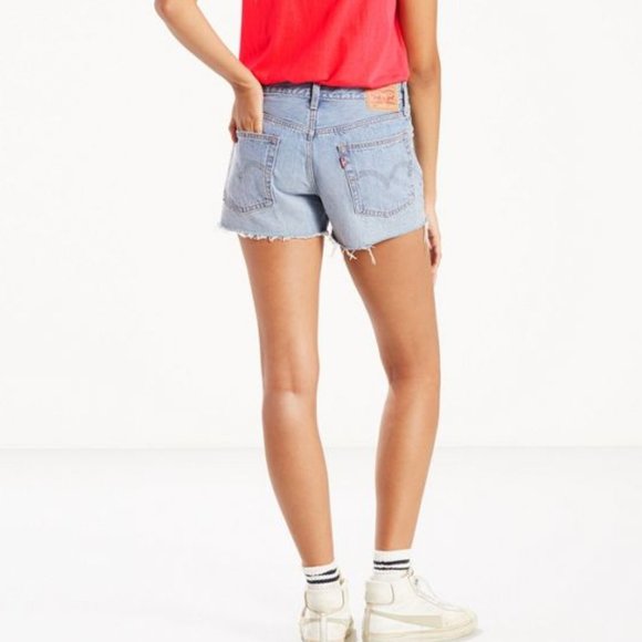 LEVI'S® • 501® ORIGINAL WOMENS JEAN SHORTS - Picture 4 of 4